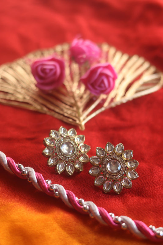 Classic Kundan Studs